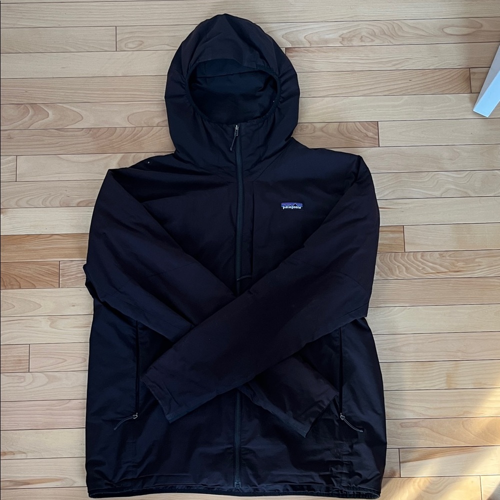 Patagonia Black Hooded Performance Soft-Shell Jacket